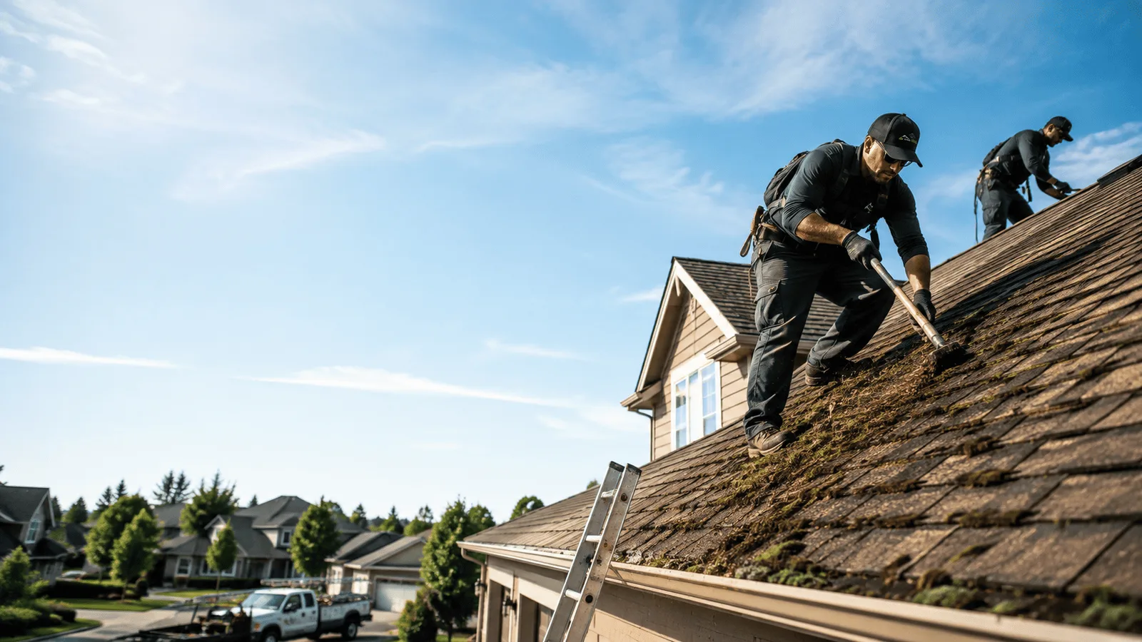 Roof Moss Removal in Elton, WI near me